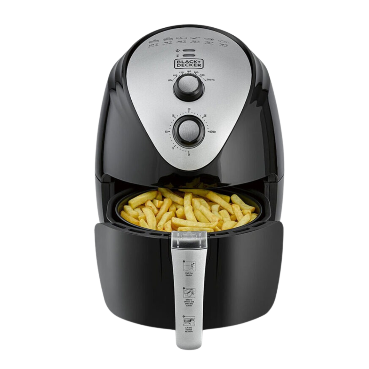 BLACK & DECKER  AF150 AIR FRYER 3.5LTS